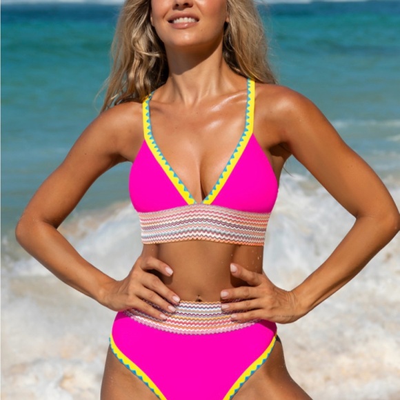 NWT Popvil Boho Bikini Swimsuit - Picture 2 of 7